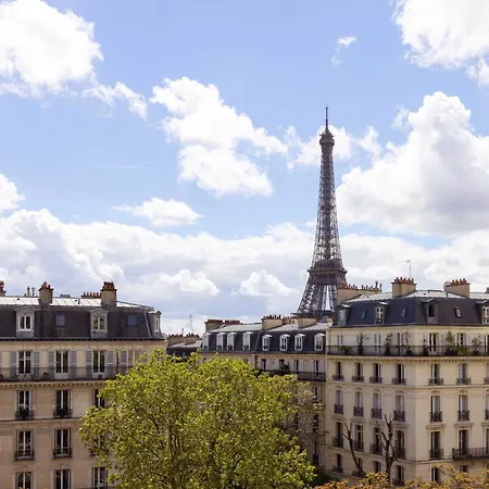 Luxueux - 2br 6p -vue Tour Eiffel Paris